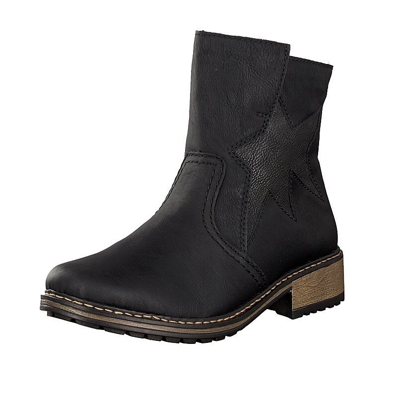 Botas Rieker Z6865-02 Para Mulher - Pretas